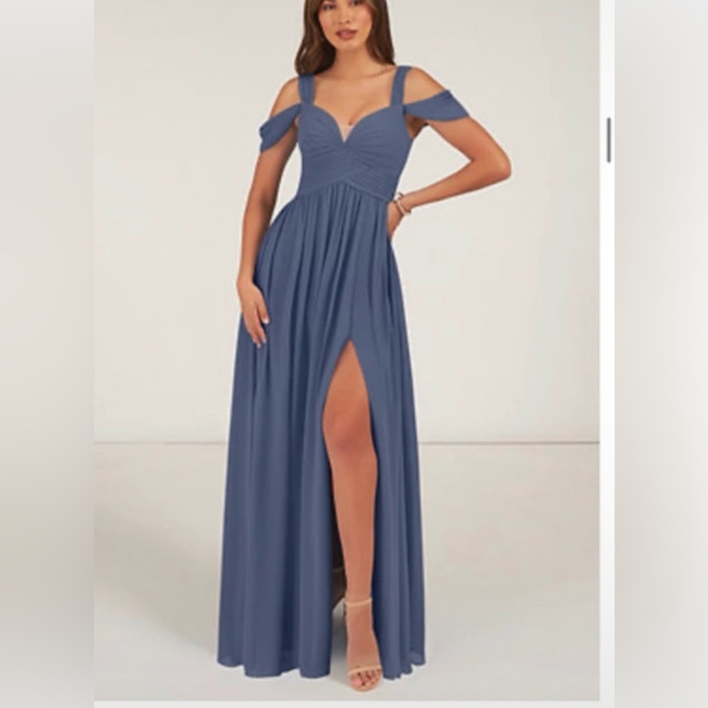 Azazie stormy dress